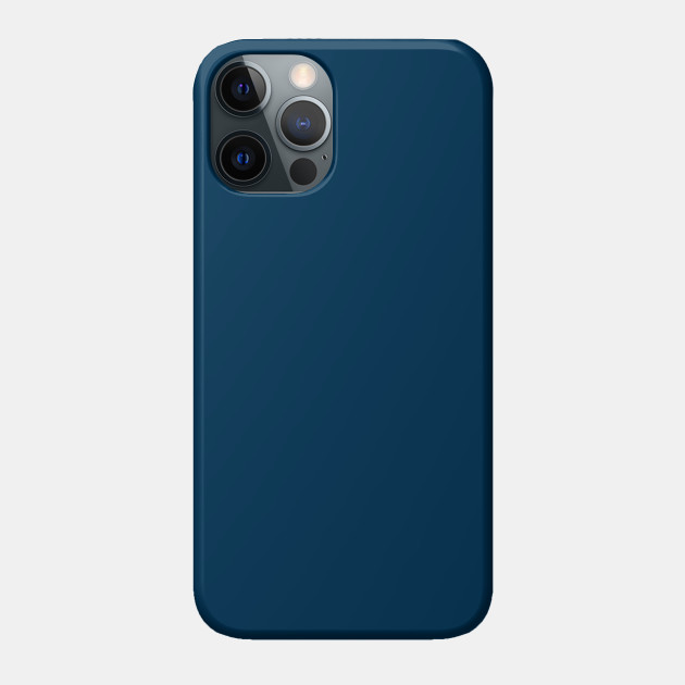 Prussian Blue Solid Color - Solid Color - Phone Case