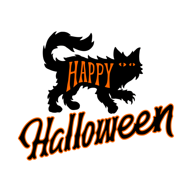 happy halloween cat by lonway