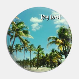 Beautiful photography of Key West Florida blue sky palm tree landscape USA nature lovers Pin