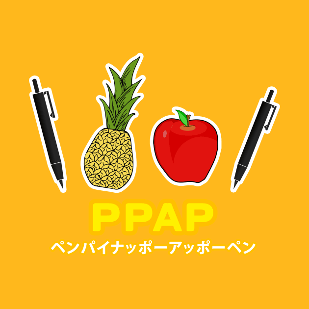 Pen Pineapple Apple Pen by RSC_Designs