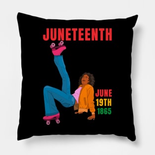 June 19th 1865 Juneteenth Pillow