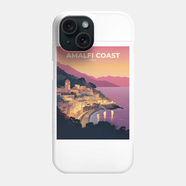 AMALFI COAST Phone Case by MarkedArtPrints