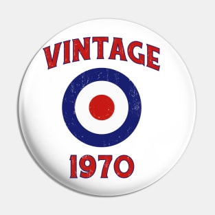 Mod Vintage 1970 Pin