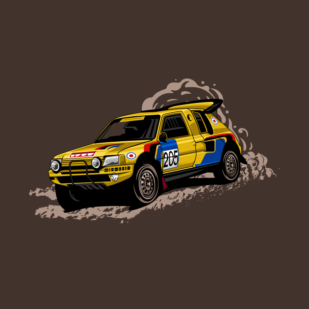 Grand Raid 205 Dakar Rally by pujartwork