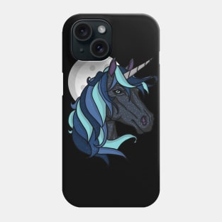 Midnight Unicorn Phone Case