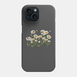 bees making honey from flowers Phone Case