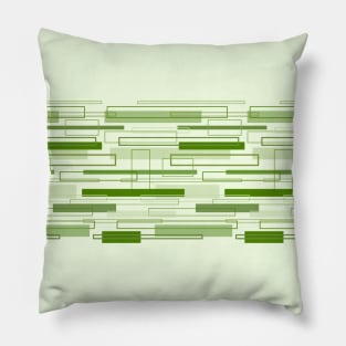 rectangles, outlines, stripes Pillow