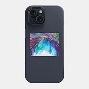 Splender Among the Aqua Leaves Phone Case