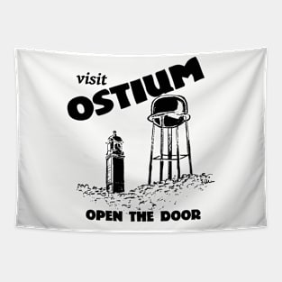 Visit Ostium - Black Tapestry