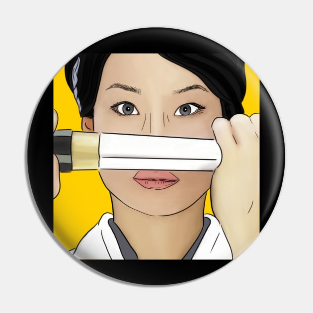 Lucy Liu on Kill Bill Pin by Sue Cranberry