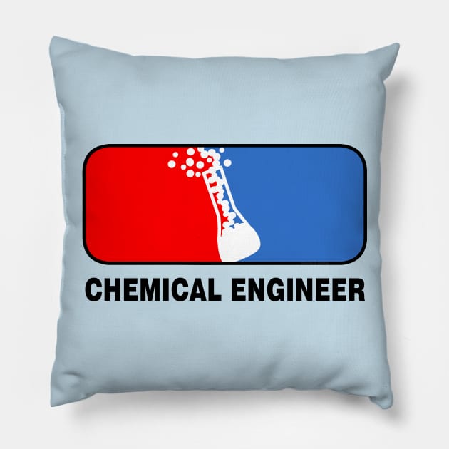 Chemical Engineer League Pillow by Barthol Graphics