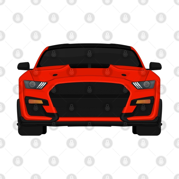 Shelby GT500 2020 Race-Red + Black roof by VENZ0LIC