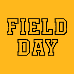 Field Day 2022 For school teachers kids and family yellow T-Shirt