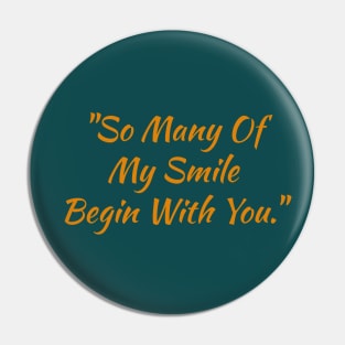 So Smile Pin