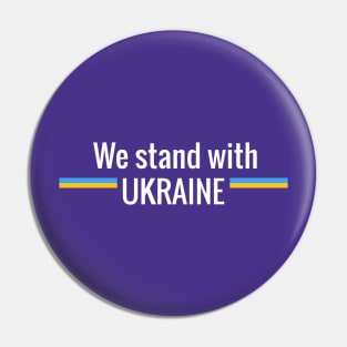 Stand with Ukraine Pin