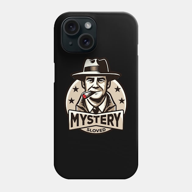 Spy Detective Mystery design Phone Case by GrafiqueDynasty