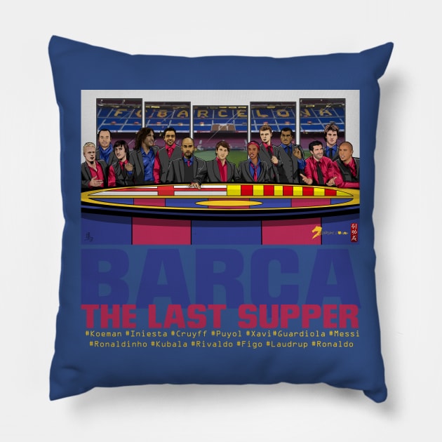 The Last Supper Pillow by akyanyme