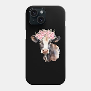 Kuh Blumenkrone Phone Case