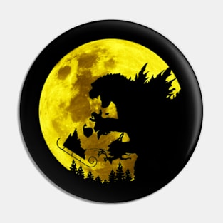 Godzilla moon nigh Pin