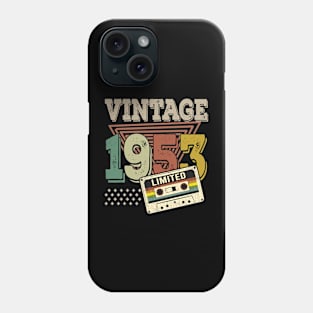 Vintage 1953 Decoration 71st Birthday Phone Case