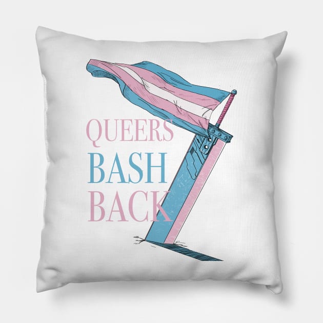 B@sh back Pillow by D.Kinney123