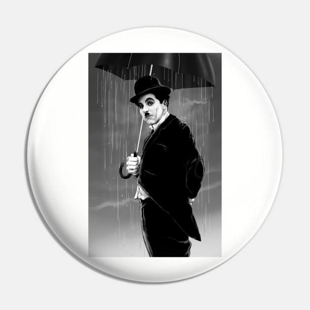 Chaplin...Rainy Days Pin by STARRJAM1969