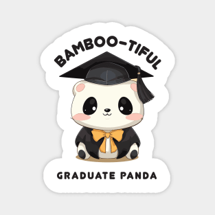 Panda Graduation Quote Magnet