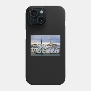 Reykjavik Cityscape Iceland Phone Case