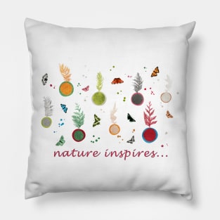 Little Trees and Butterflies Pillow