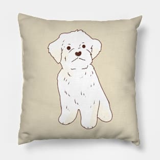 Maltese art Pillow