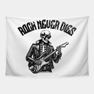 Rock never dies Tapestry