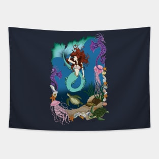 Mermaid and Friends Tapestry