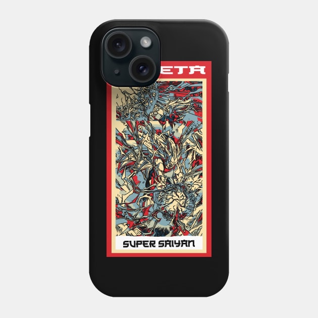 vegeta Phone Case by FIFTY CLOTH