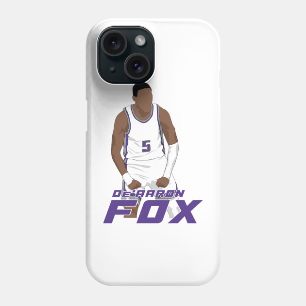 De'aaron Fox Phone Case by islandersgraphics