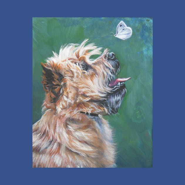 Cairn Terrier Fine Art Painting by LASHEPARD