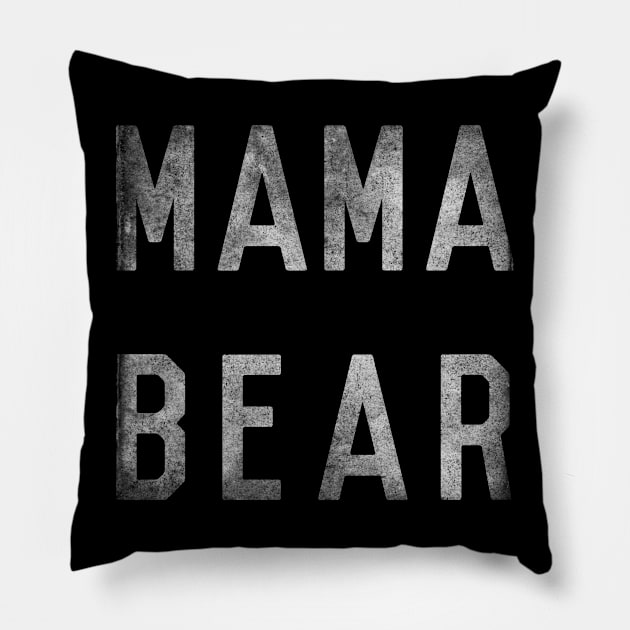 Mama Bear Vintage Pillow by Flippin' Sweet Gear