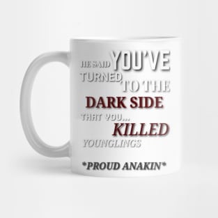 Skywalker Lightsabers Coffee Mug, Star Wars Minimalist Coffee Mug