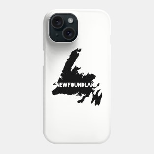 Newfoundland Map || Newfoundland and Labrador || Gifts || Souvenirs || Clothing Phone Case