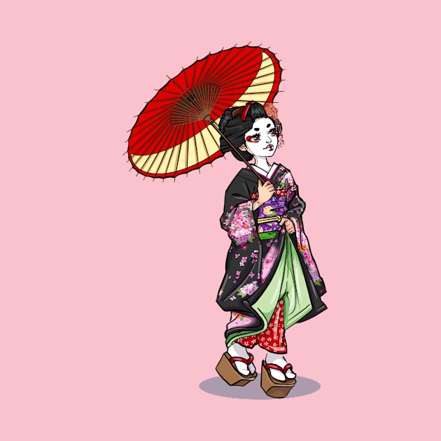 Geisha by carlyalberich