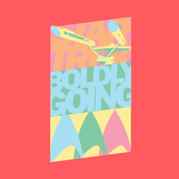 Boldly Go... in pastel by USS_GUMDROP