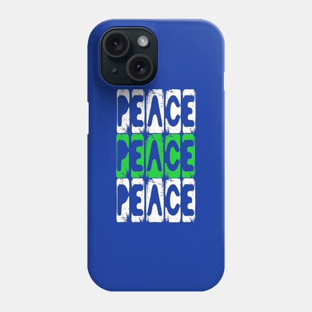 World Peace Anti War Save Lives Phone Case by PlanetMonkey