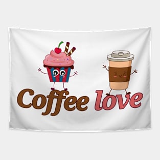 COFFEE LOVE Tapestry