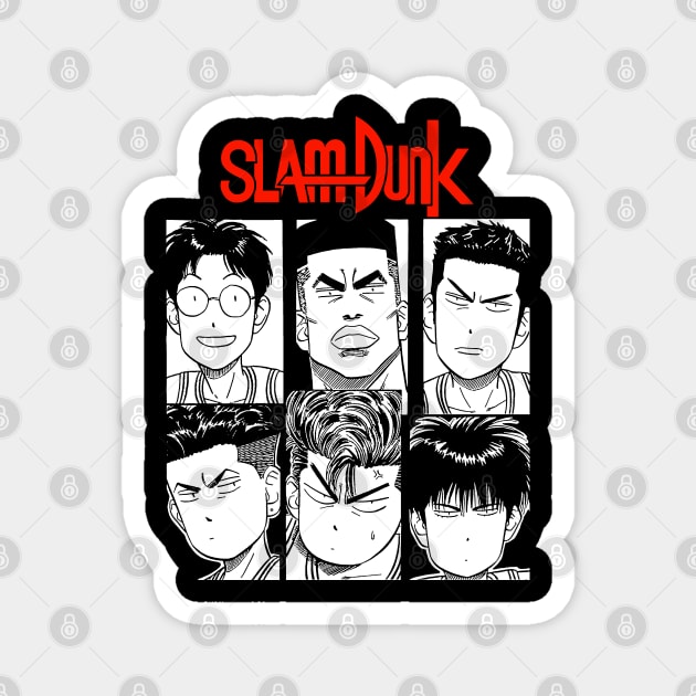 Slam Dunk Magnet by Marston Store