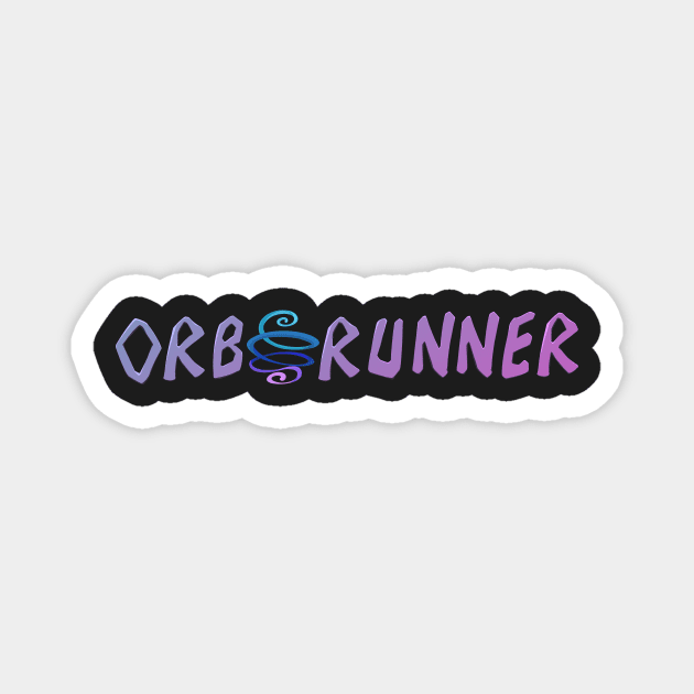 Orb Runner Logo | Banner Magnet by Lavoie Studios