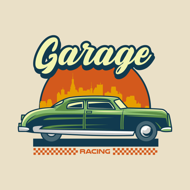 Garage Racing Badge by Harrisaputra