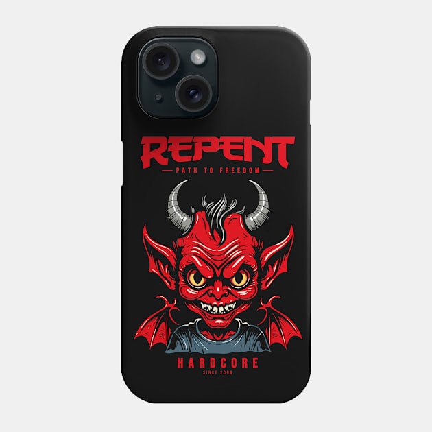 Repent Phone Case by artslave