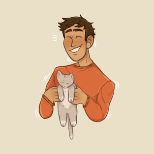 daichi and his cat! T-Shirt