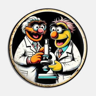 Muppet Science Madness: Scientist Muppets Tee Pin