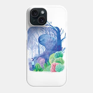 Blue monster Phone Case