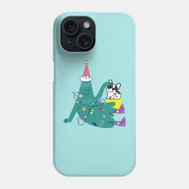 All I Want For Christmas Is French Bulldog Phone Case by i am Cuta